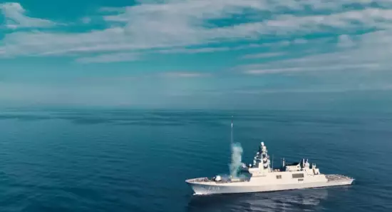 Türkiye's First National Frigate TCG ISTANBUL Successfully Conducts the First MİDLAS VLS Fired