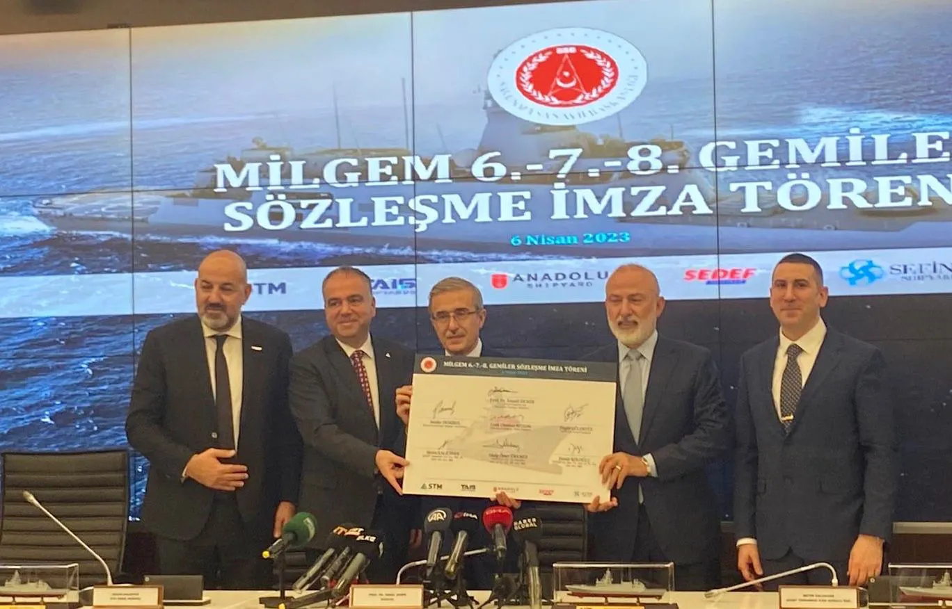STM Savunma - 6-7-8. MİLGEM’lerin İmzaları Atıldı