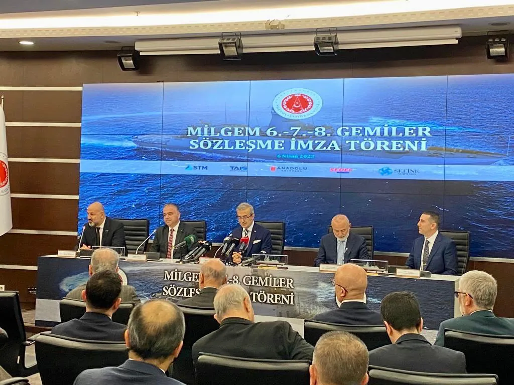 STM Savunma - 6-7-8. MİLGEM’lerin İmzaları Atıldı