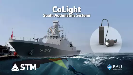 STM’den Türk Donanmasına SuAltı Aydınlatma Sistemi Teslimatı 