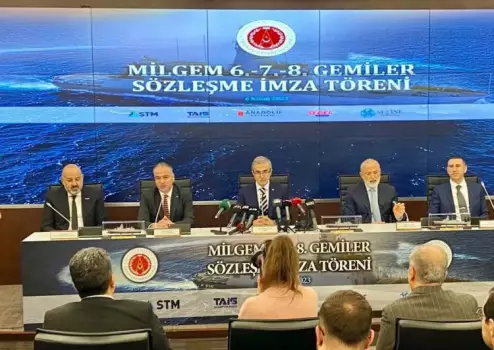 Deals Sealed For 6th, 7th and 8th MİLGEM VESSELS
