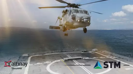 Türkiye’s First National Helicopter Securing and Transfer System  Integrated aboard National Frigate