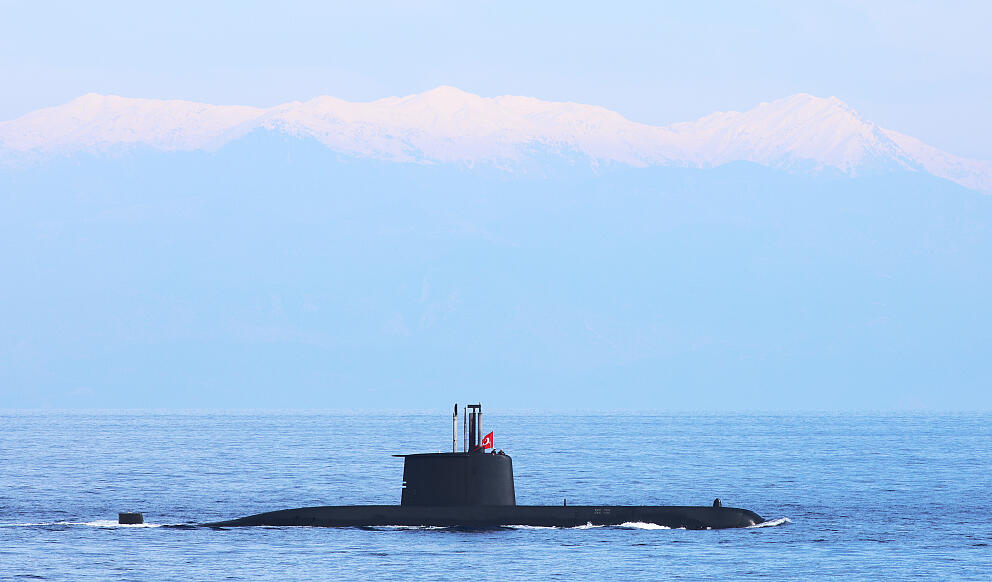 Denizaltı Mavi Vatan 25 Tatbikat Gür Preveze Sınıfı (1)